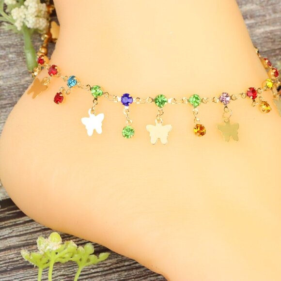 "Elegant Handmade Anklet – Delicate Jewelry for Women, MAR091463 - Picture 8 of 10